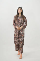 2PC Stiched Lawn Digital Print ML 008 - Mahriza