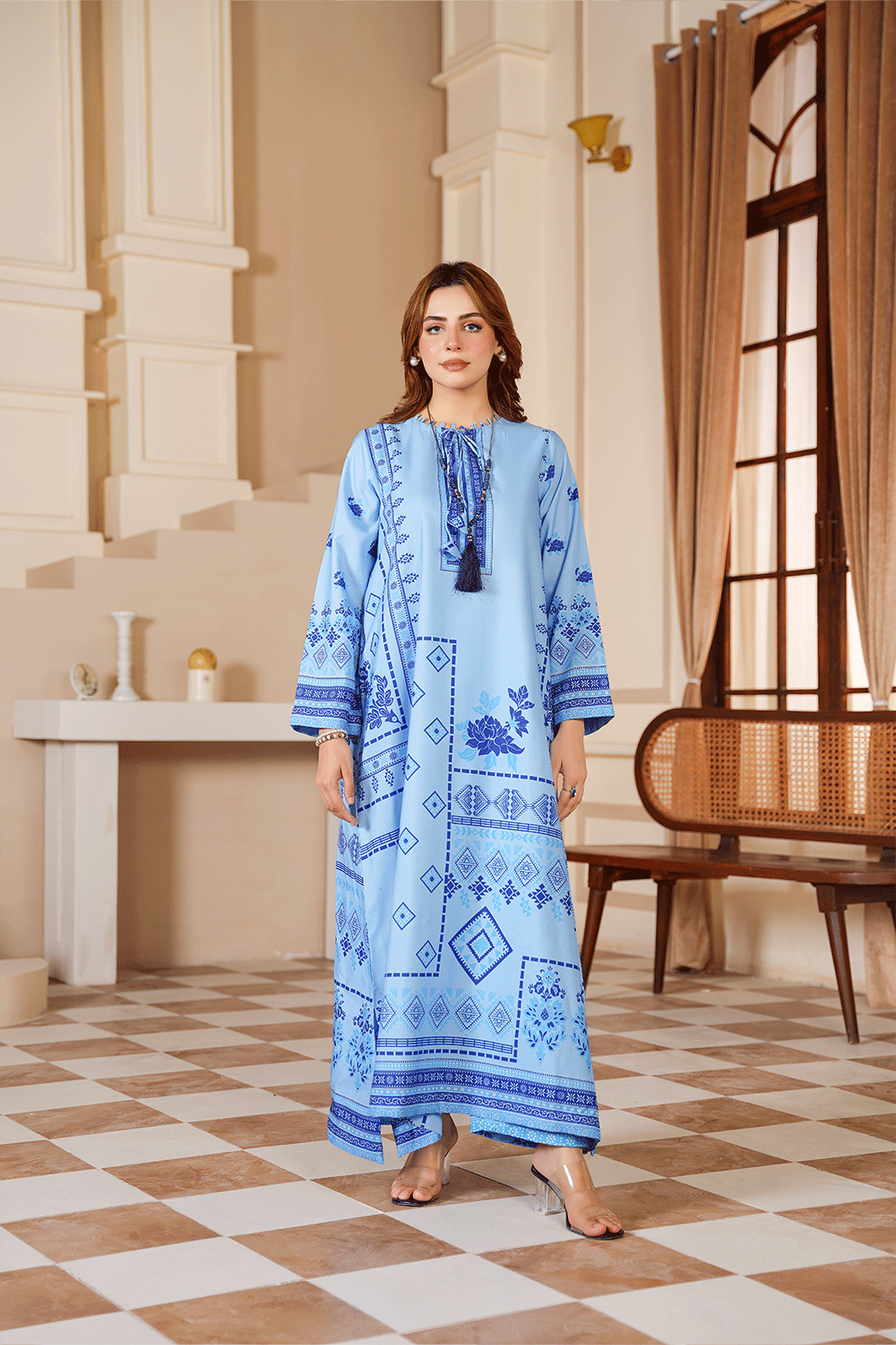 AEGEAN PRINTED CO-ORD SET - Mahriza