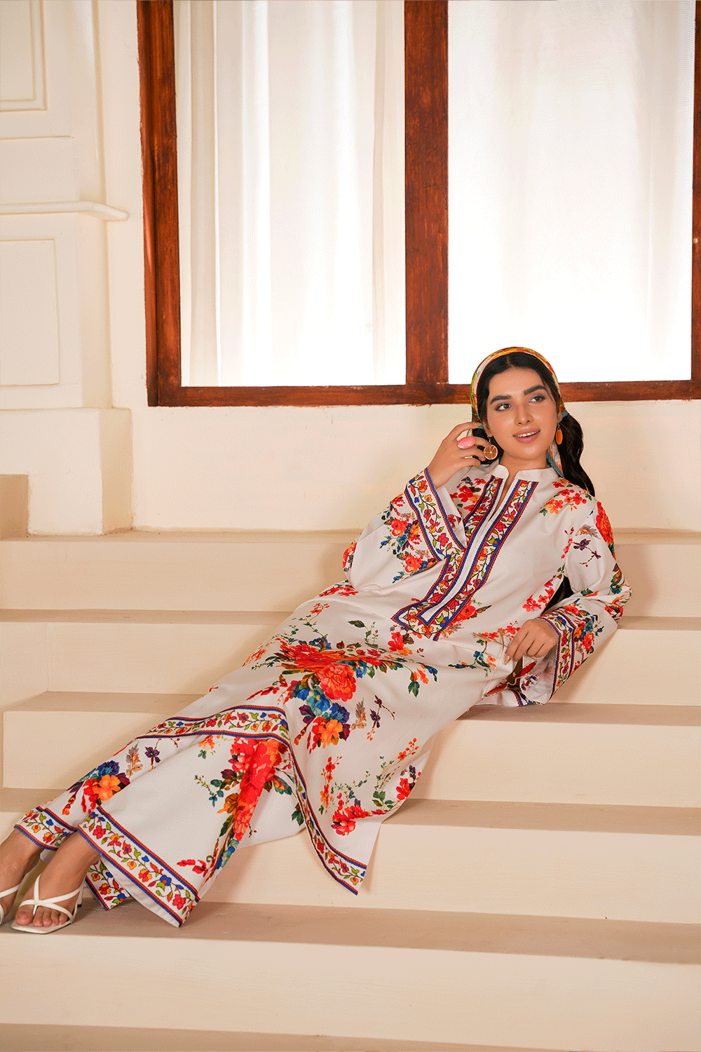 OPULENT PRINTED CO-ORD SET - Mahriza