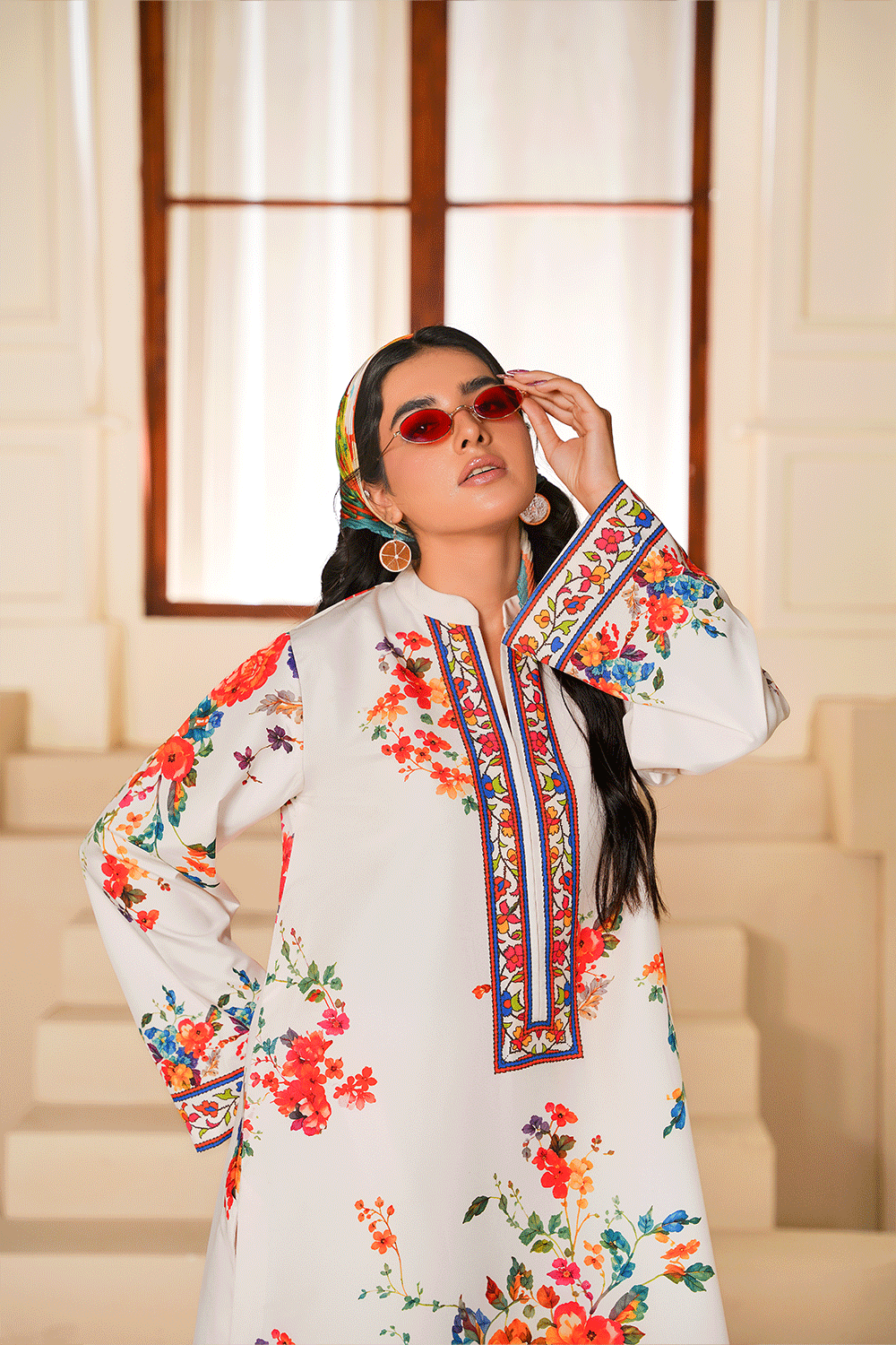 OPULENT PRINTED CO-ORD SET - Mahriza