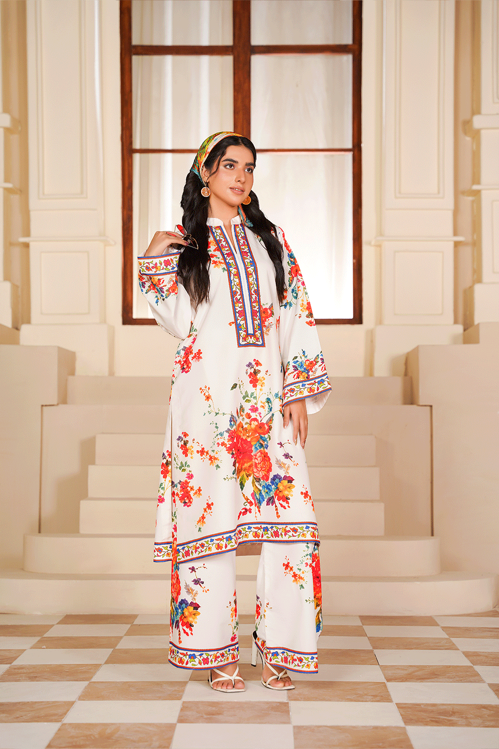 OPULENT PRINTED CO-ORD SET - Mahriza