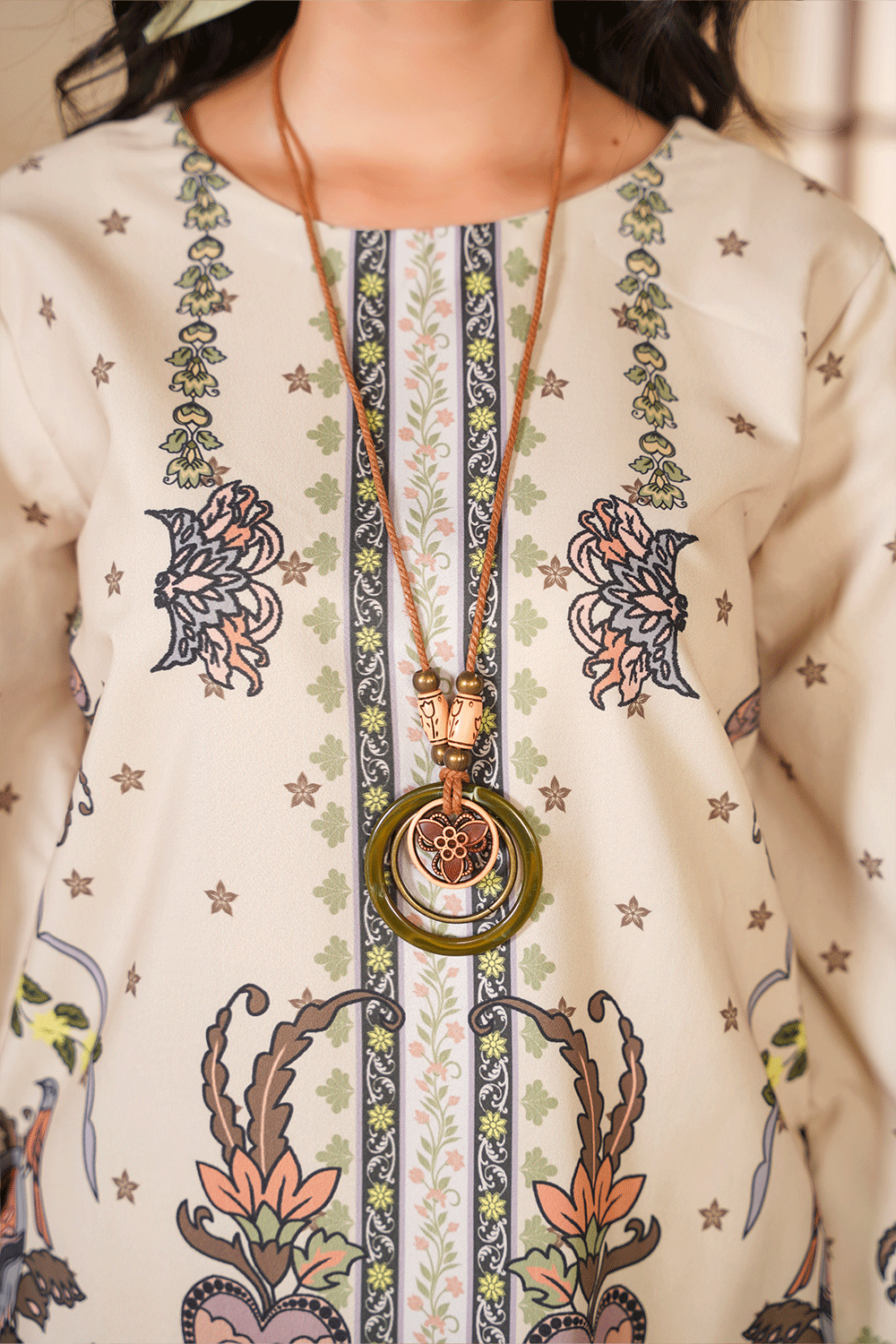 ZELLIGE PRINTED CO-ORD SET - Mahriza