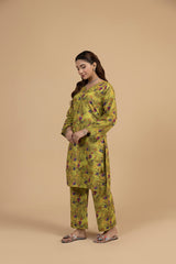 Stitched 2PC Khaddar Suit - MK008