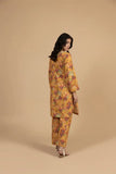 Mustard Floral Khaddar 2-Piece  Premium Winter Printed Suit for Women