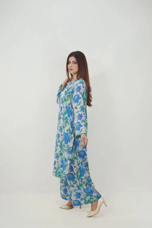 2PC Stiched Lawn Digital Print ML 006