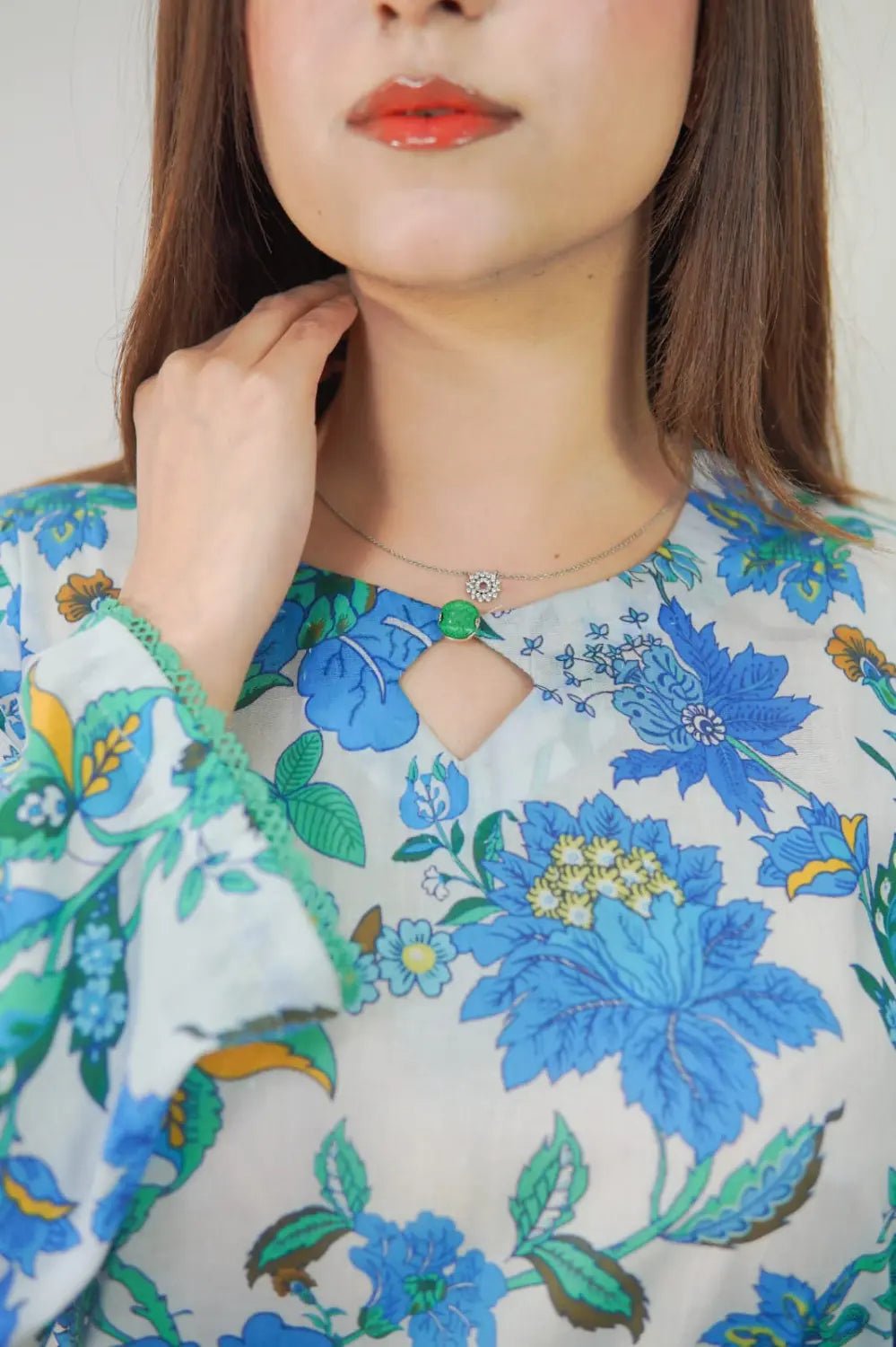 2PC Stiched Lawn Digital Print ML 006 - Mahriza