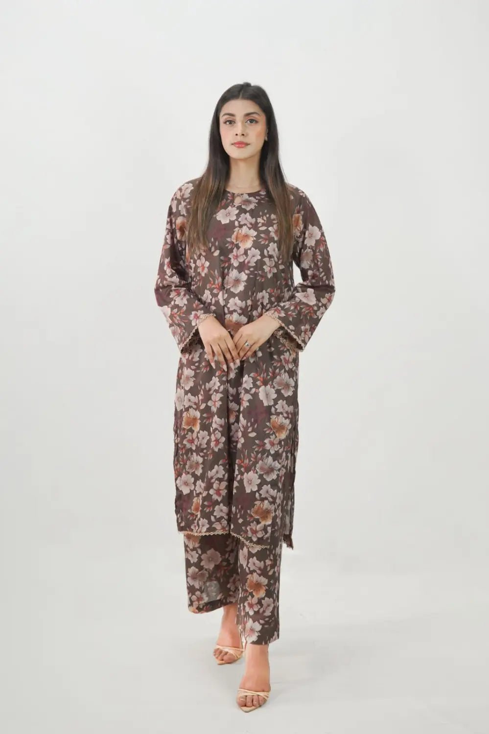 2PC Stiched Lawn Digital Print ML 008 - Mahriza