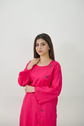 2PC Stiched  Plan Lawn  ML 10