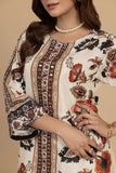 2PC Stitched Silk Suit - MS004 - Mahriza