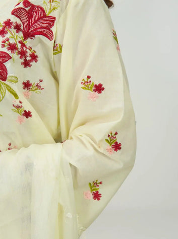 3PC Stiched Lawn Digital Print ML 007