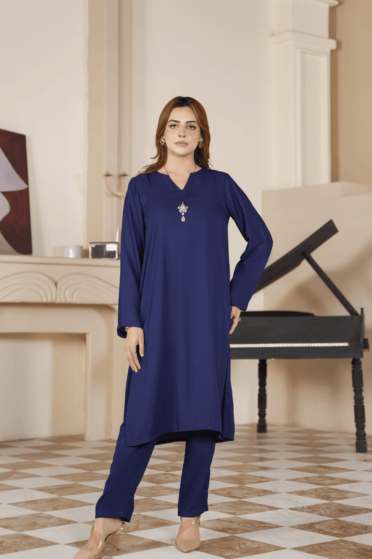 AZURE ROYAL BLUE CO-ORD SET - Mahriza