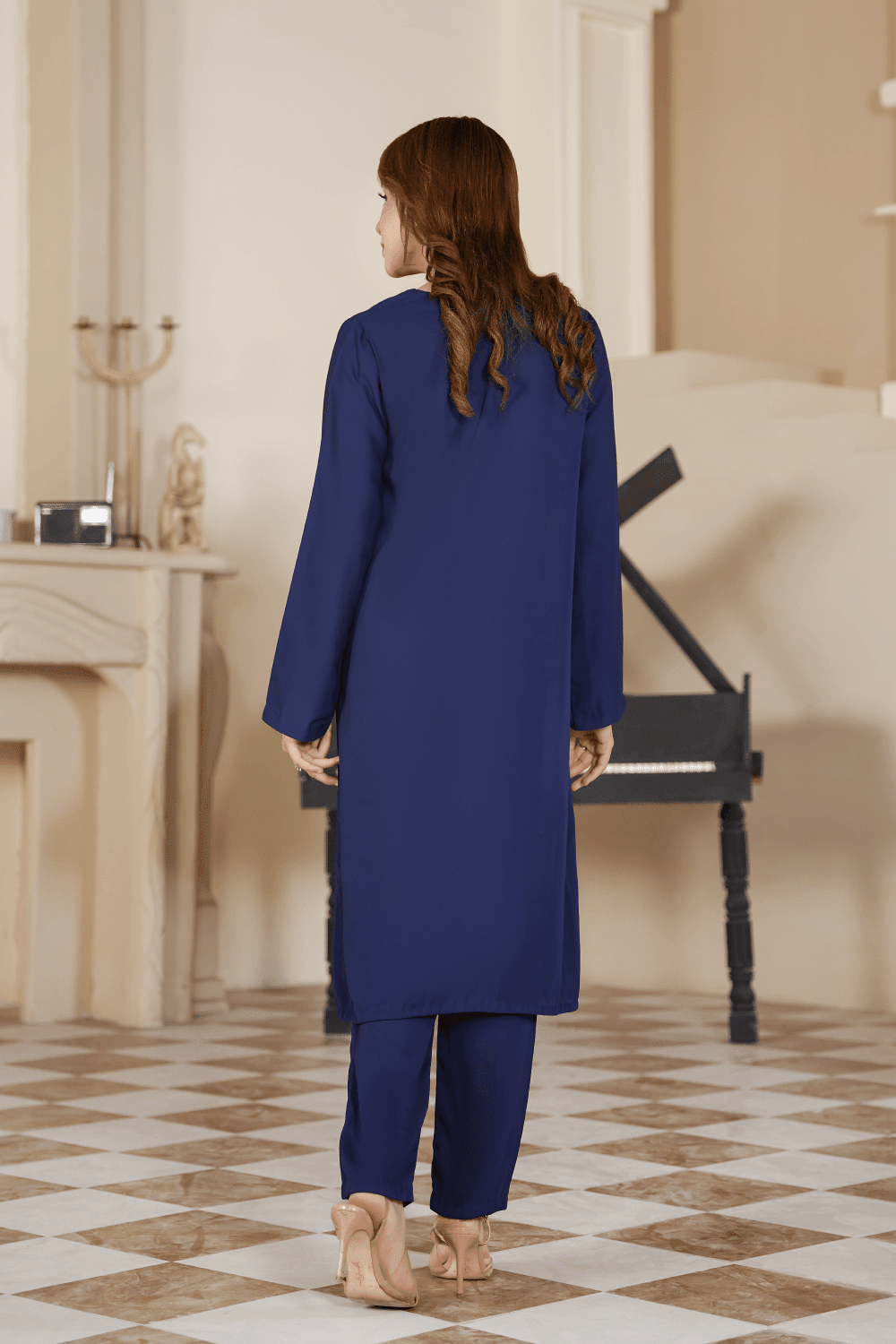 AZURE ROYAL BLUE CO-ORD SET - Mahriza