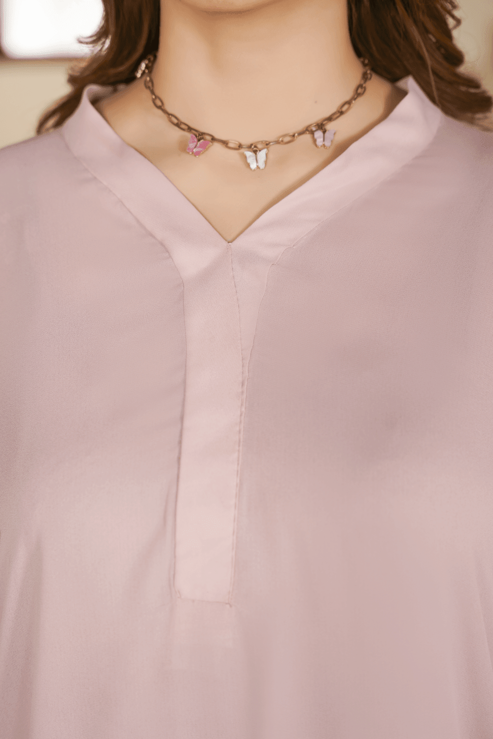 ENSEMBLE DUSTY PINK CO-ORD SET - Mahriza