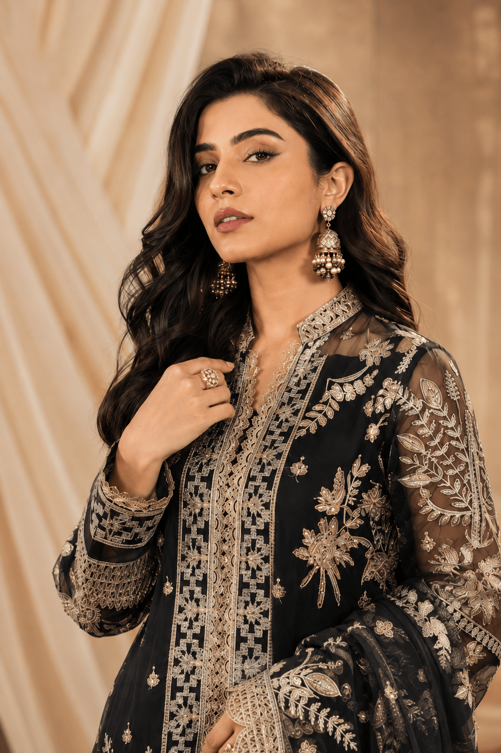 Golden Glam – Premium Party Wear Collection - Mahriza