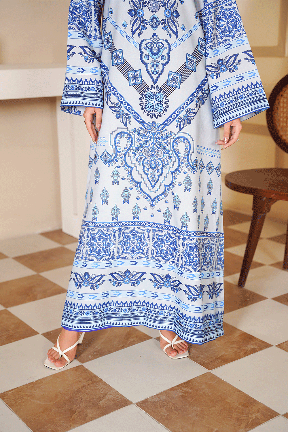 INDIGO BREEZE PRINTED CO-ORD SET - Mahriza