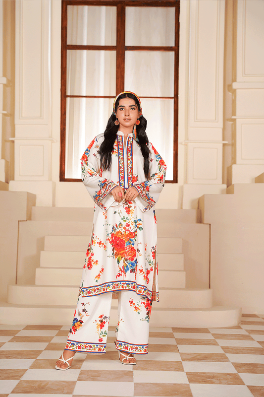 OPULENT PRINTED CO-ORD SET - Mahriza