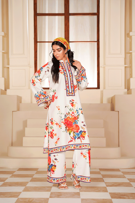 OPULENT PRINTED CO-ORD SET - Mahriza