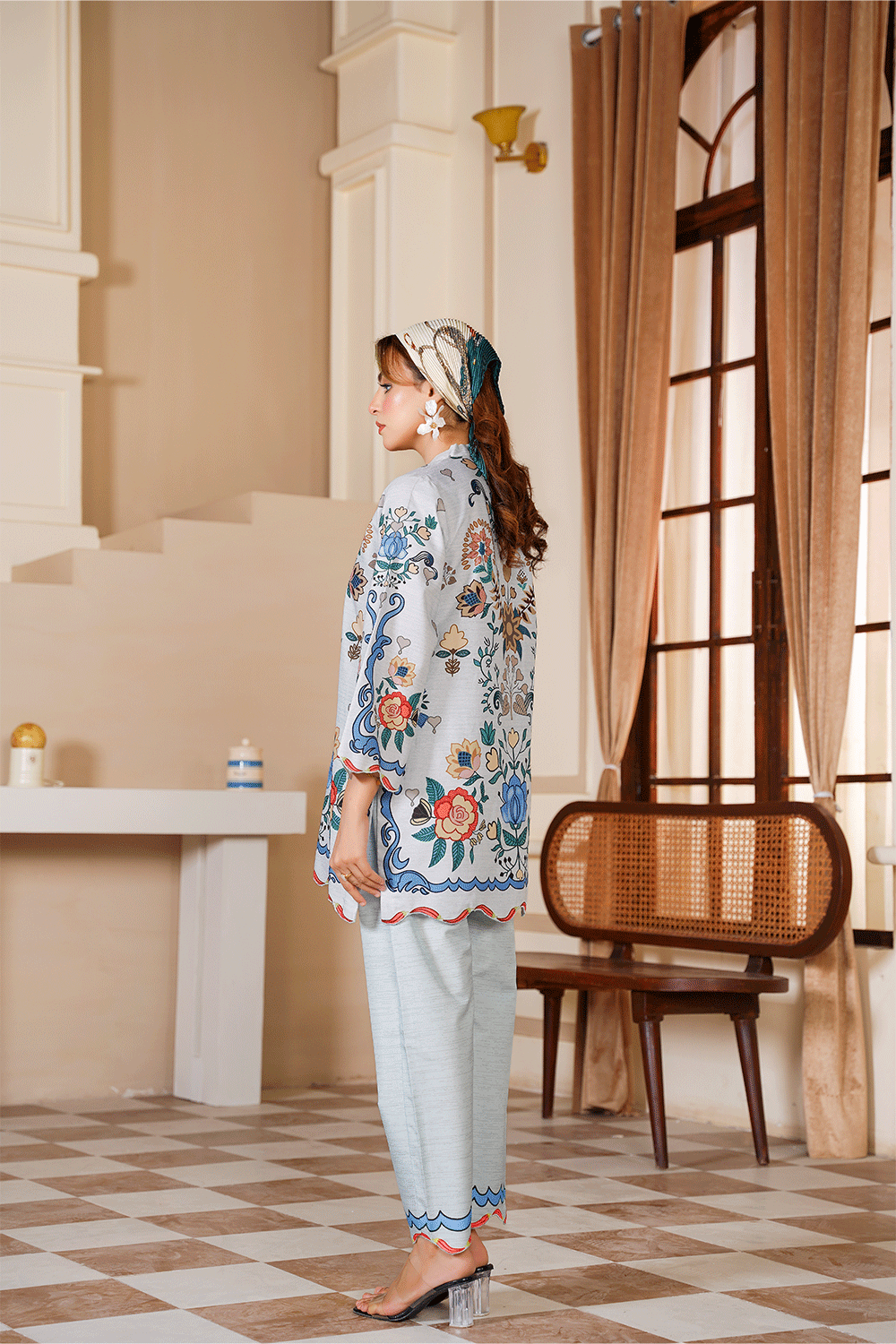 SERENADE PRINTED CO-ORD SET - Mahriza