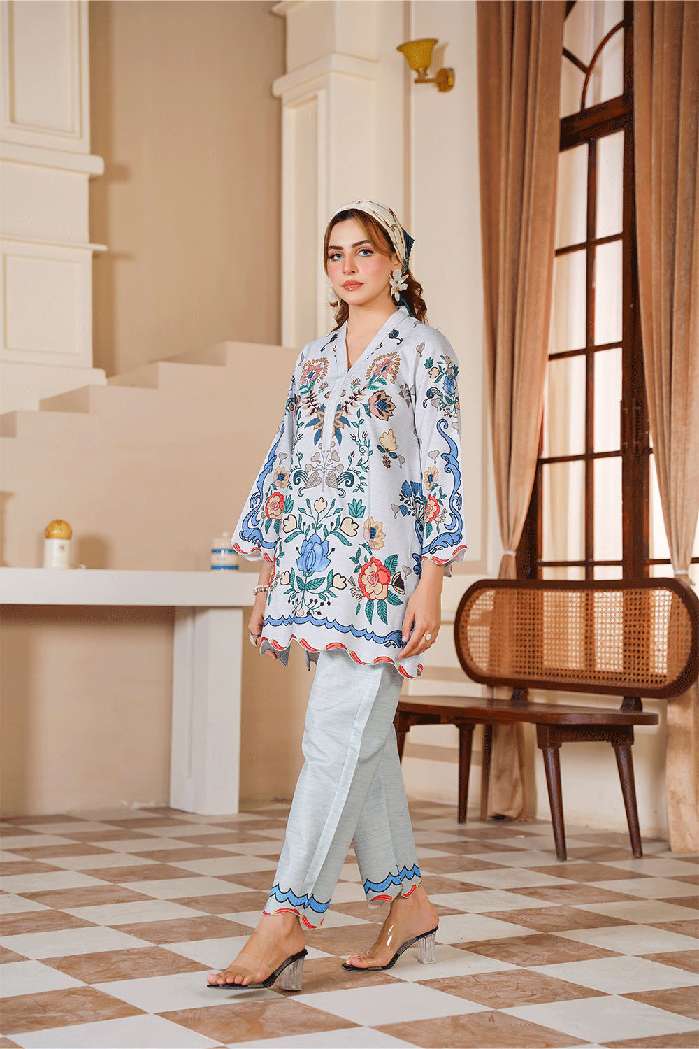 SERENADE PRINTED CO-ORD SET - Mahriza