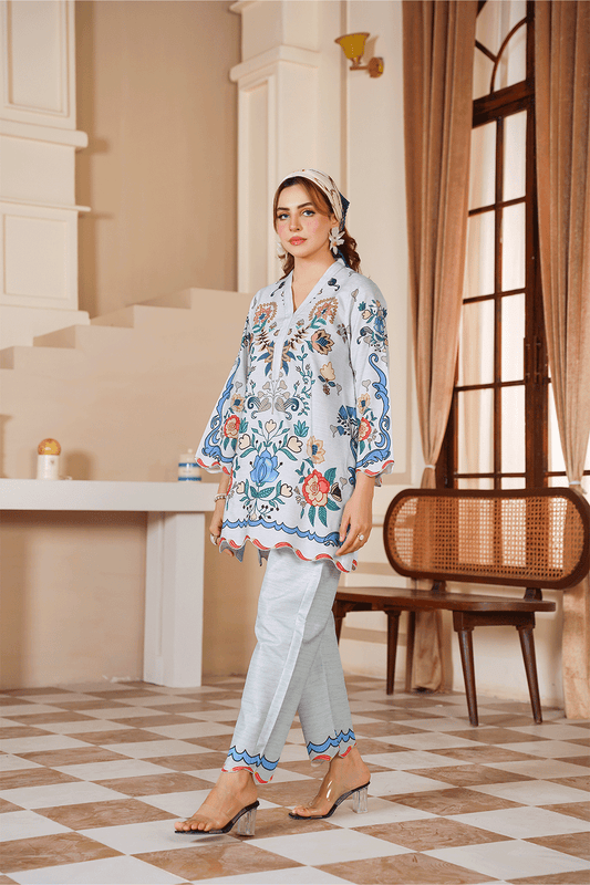 SERENADE PRINTED CO-ORD SET - Mahriza